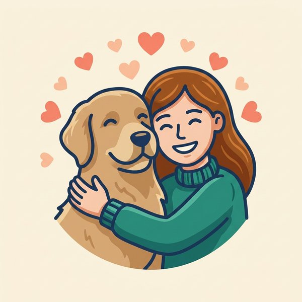 Köpeğe Sarılan İnsan